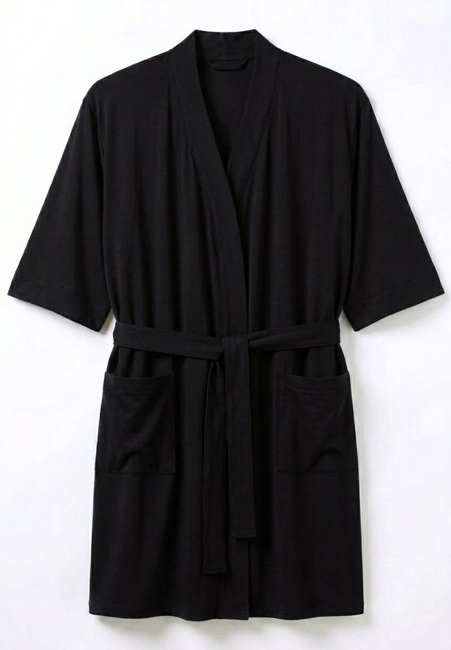 Cotton Jersey Robe image number 5