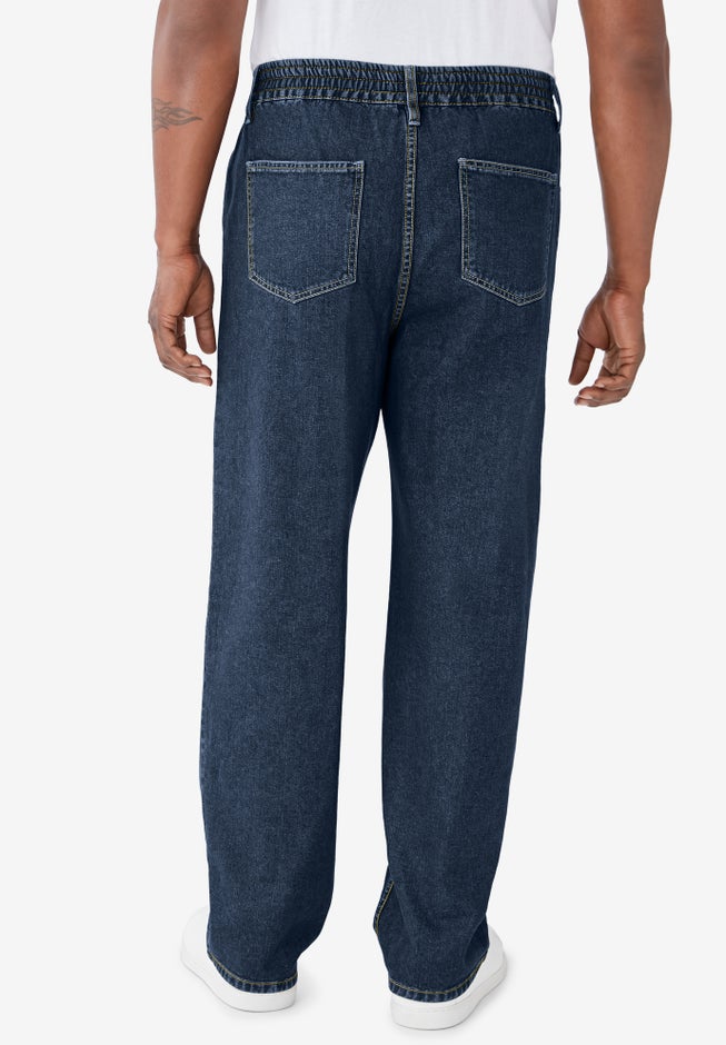 Loose Fit Comfort Waist Jeans image number 1