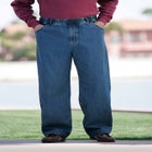 Loose Fit Comfort Waist Jeans image number 4