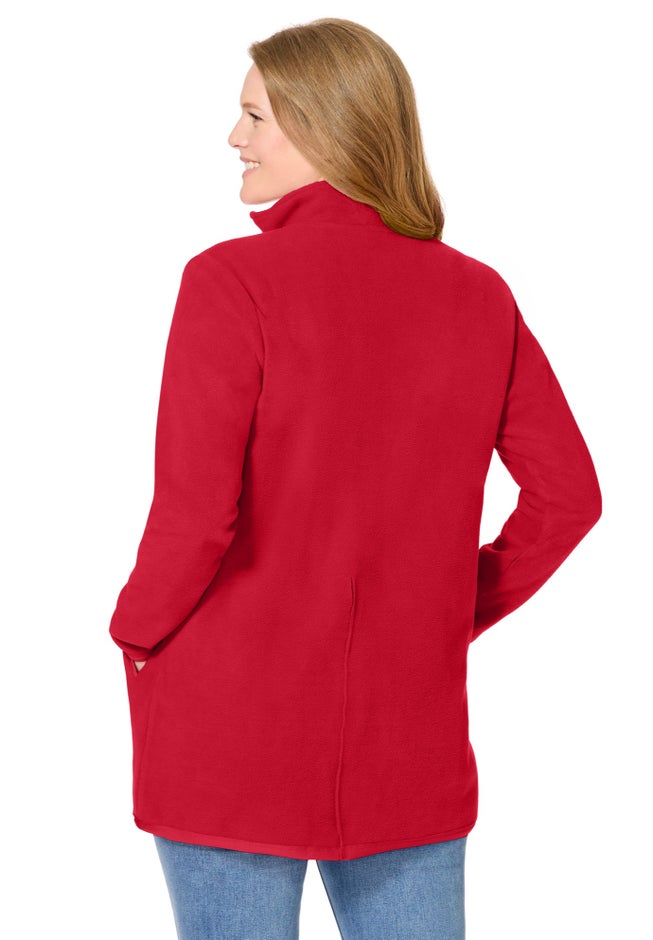 Zip-Front Microfleece Jacket image number 1