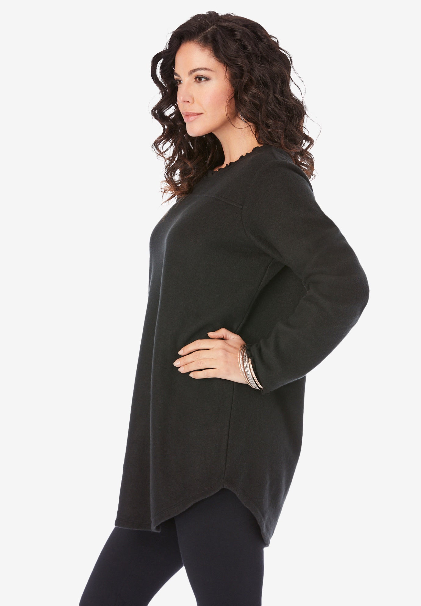 Sherpa Fleece Tunic image number 2