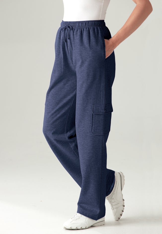 Better-Fleece Pull-On Cargo Sweatpants image number 4