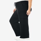 Better-Fleece Pull-On Cargo Sweatpants image number null