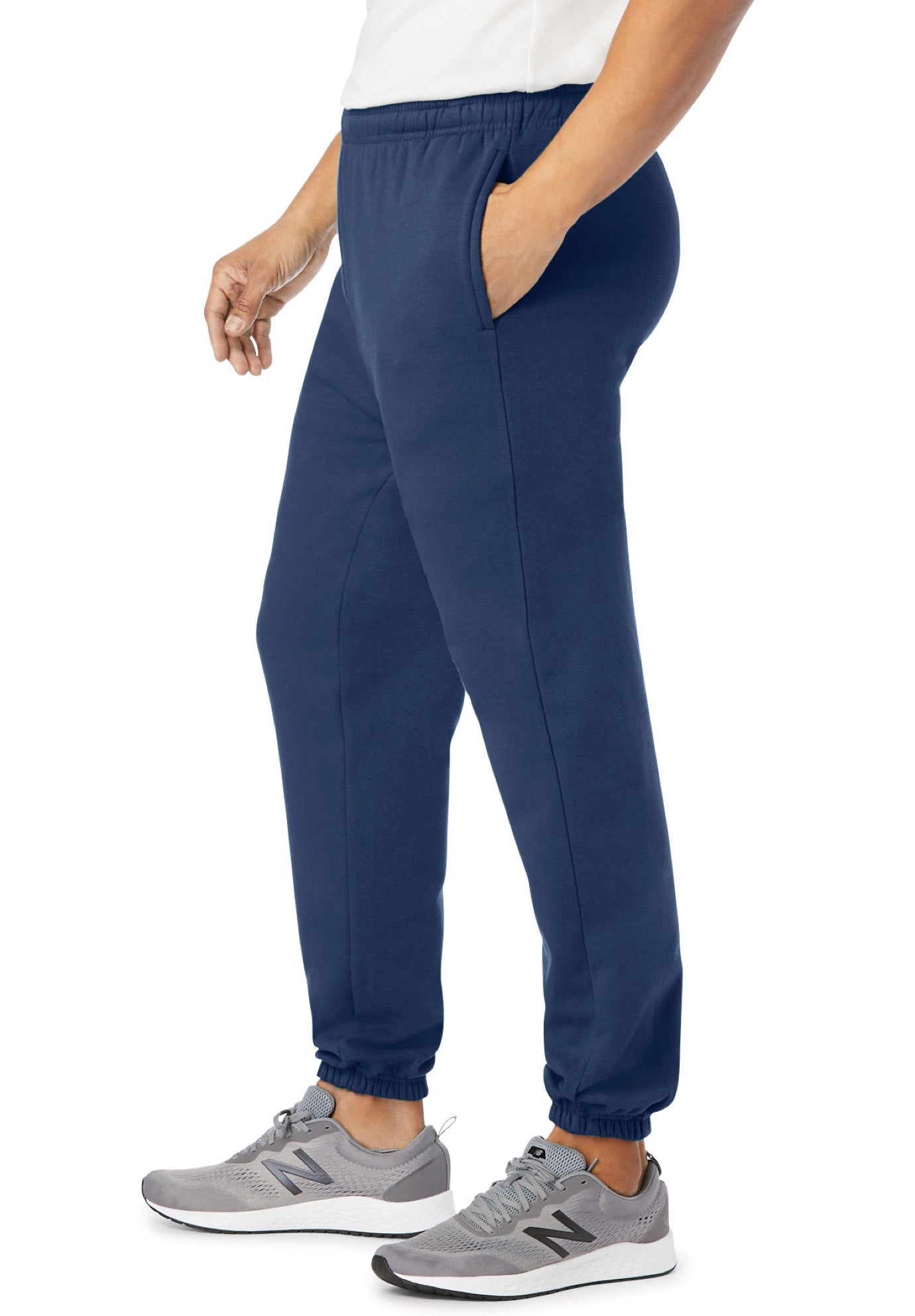 Fleece Elastic Cuff Sweatpants image number 1