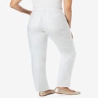 Stretch Denim 5-Pocket Straight-Leg Jeans image number null