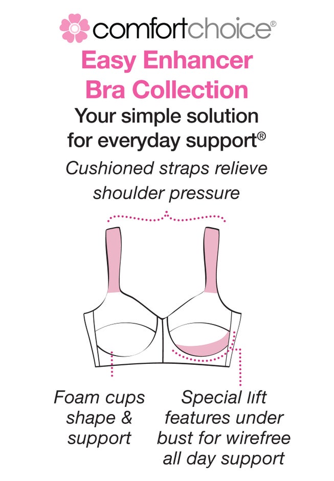 Easy Enhancer&reg; Lace Wireless Bra  image number 3