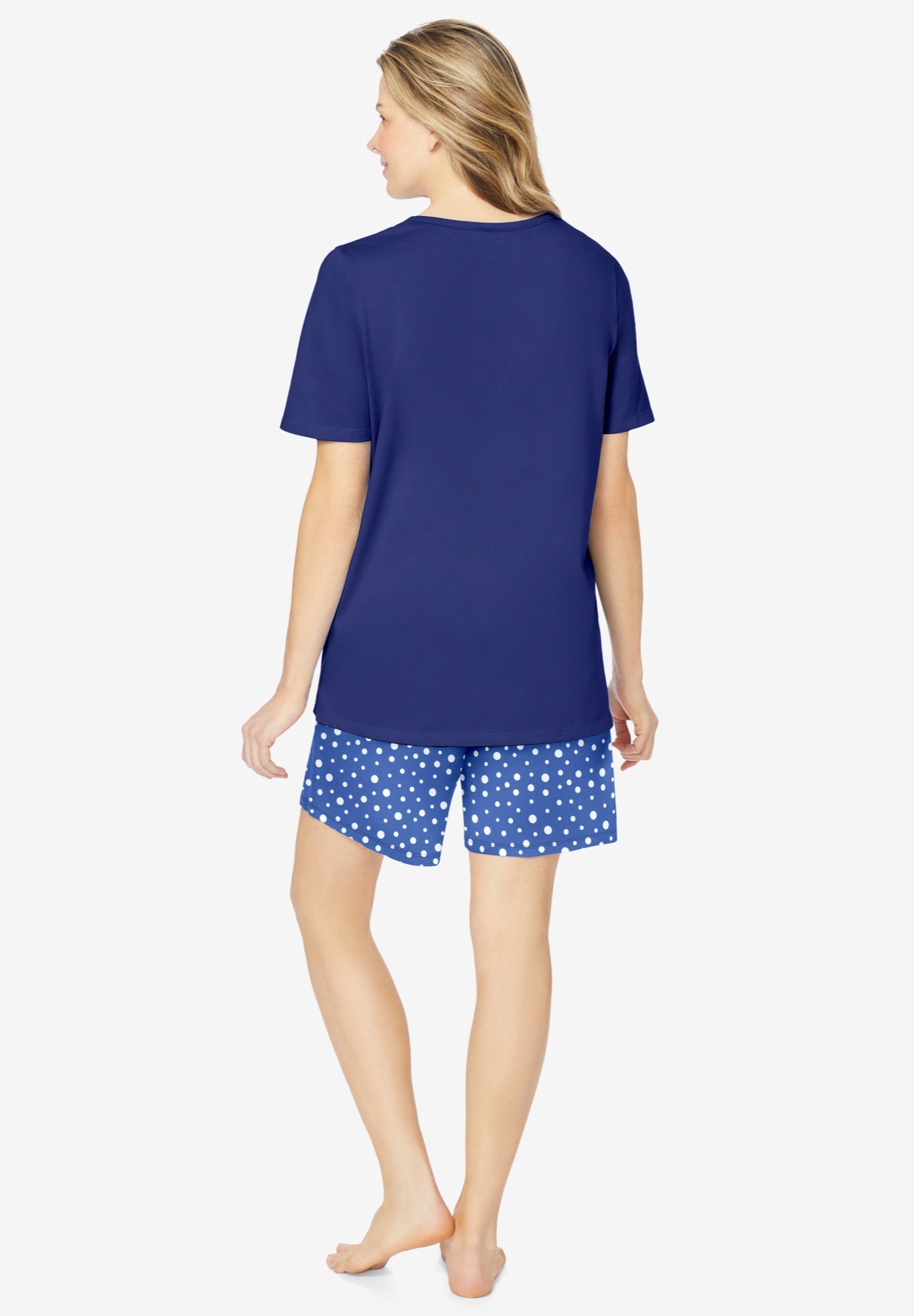 Knit PJ Short Set image number 1