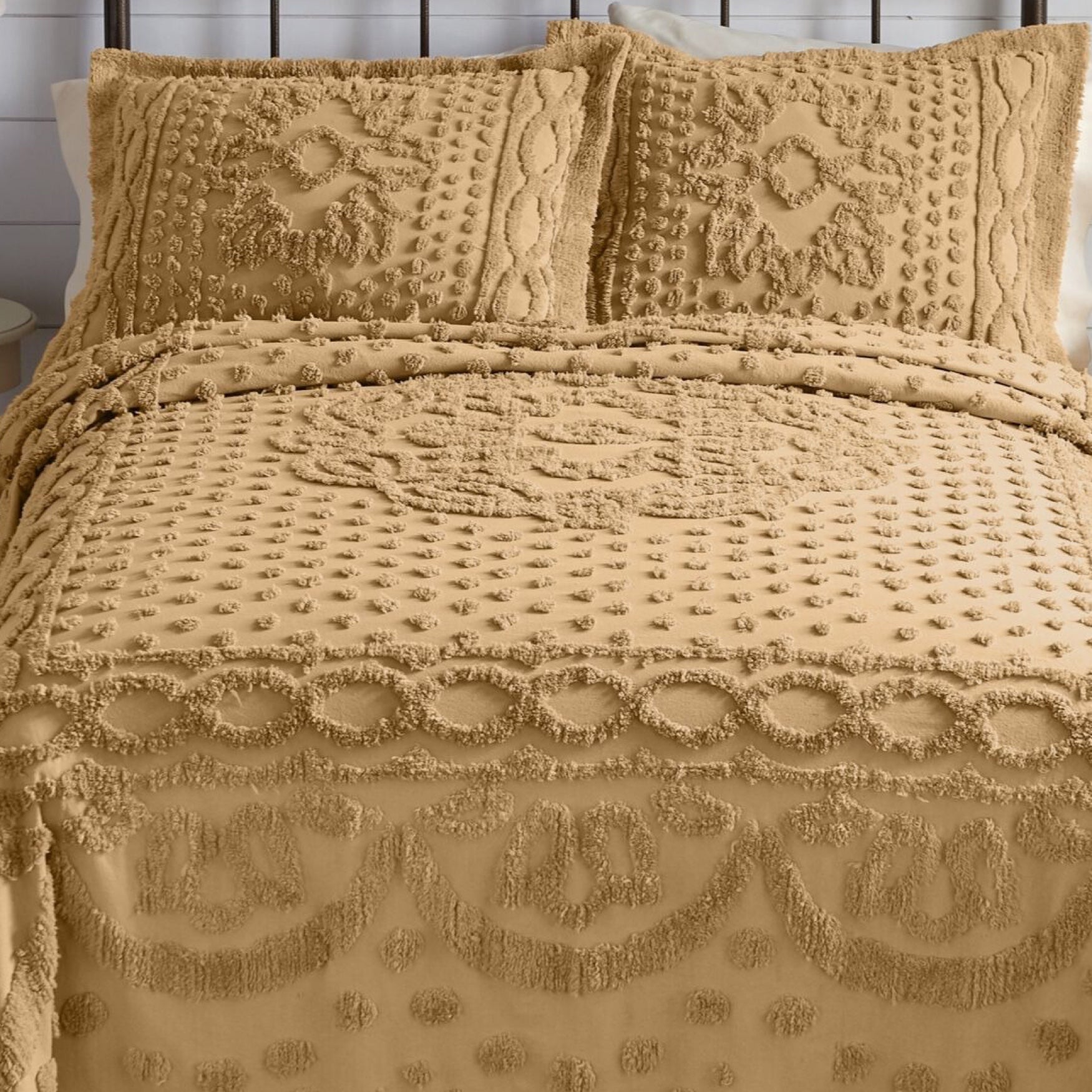 100% Cotton Georgia Chenille Bedspread image number 1