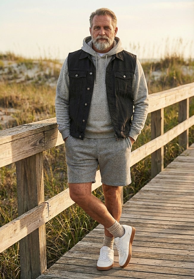 Denim Vest image number 1