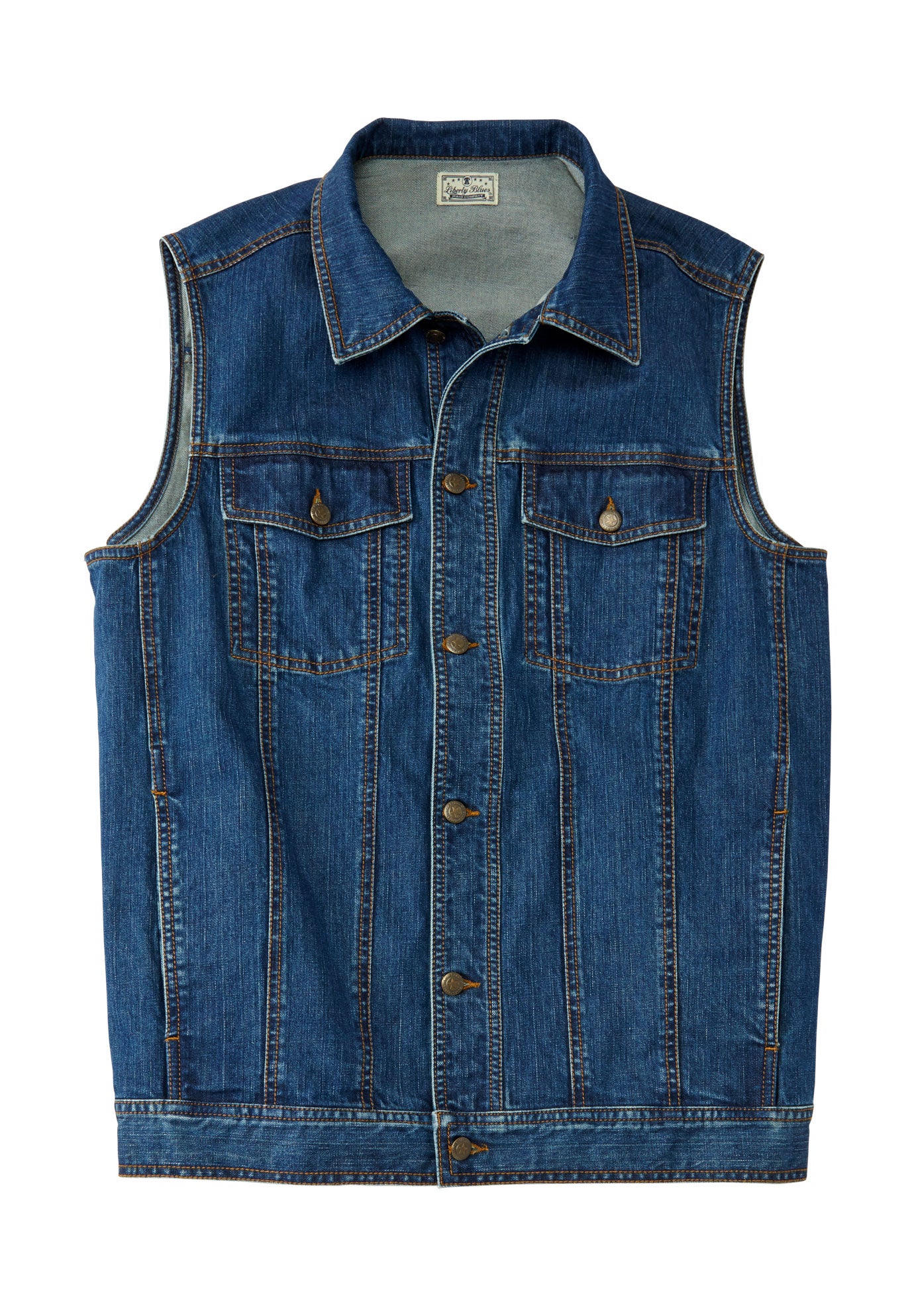 Denim Vest image number 0