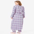Long Flannel Robe image number null