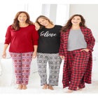 Long Flannel Robe image number null