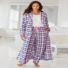 Long Flannel Robe image number null