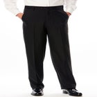 Easy Movement Plain-Front Expandable Dress Pants image number null