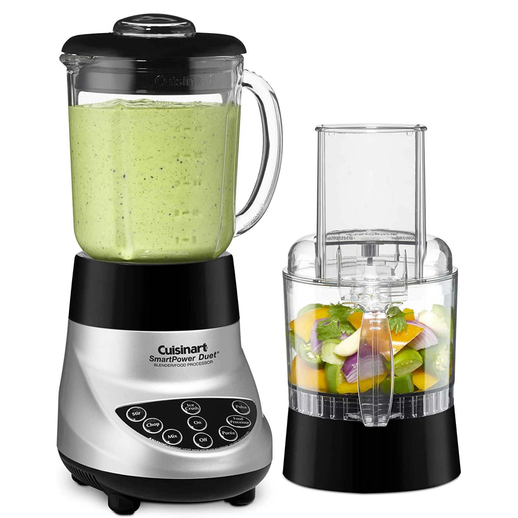 SmartPower Duet Blender Food Processor (Brushed Chrome) Swimsuits For All