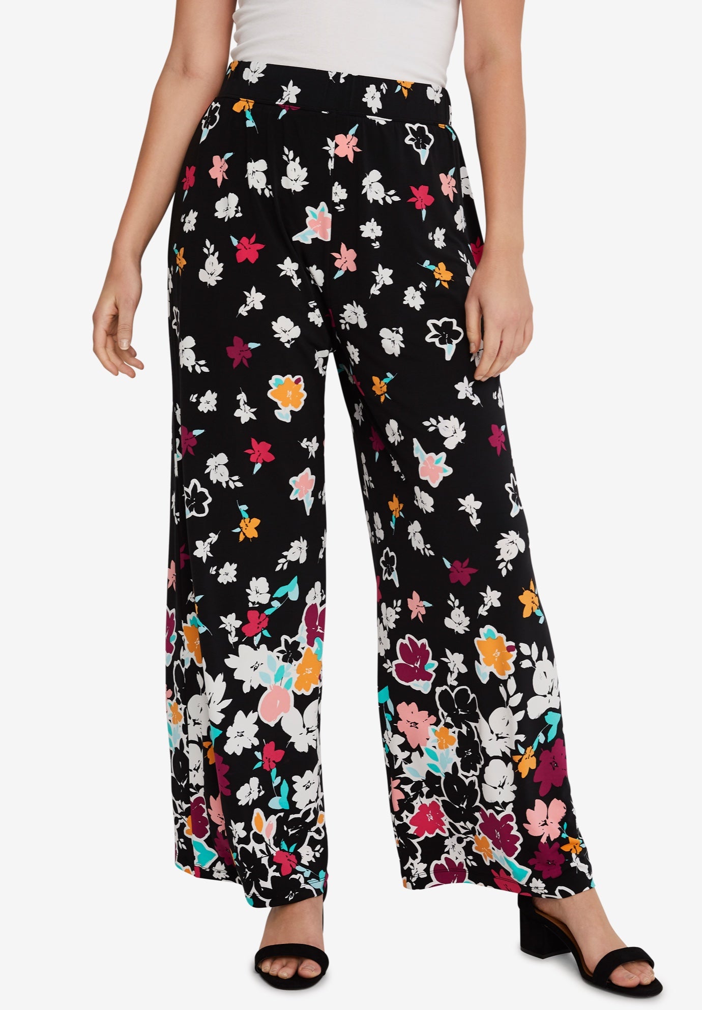 Travel Knit Palazzo Pant Swimsuits For All