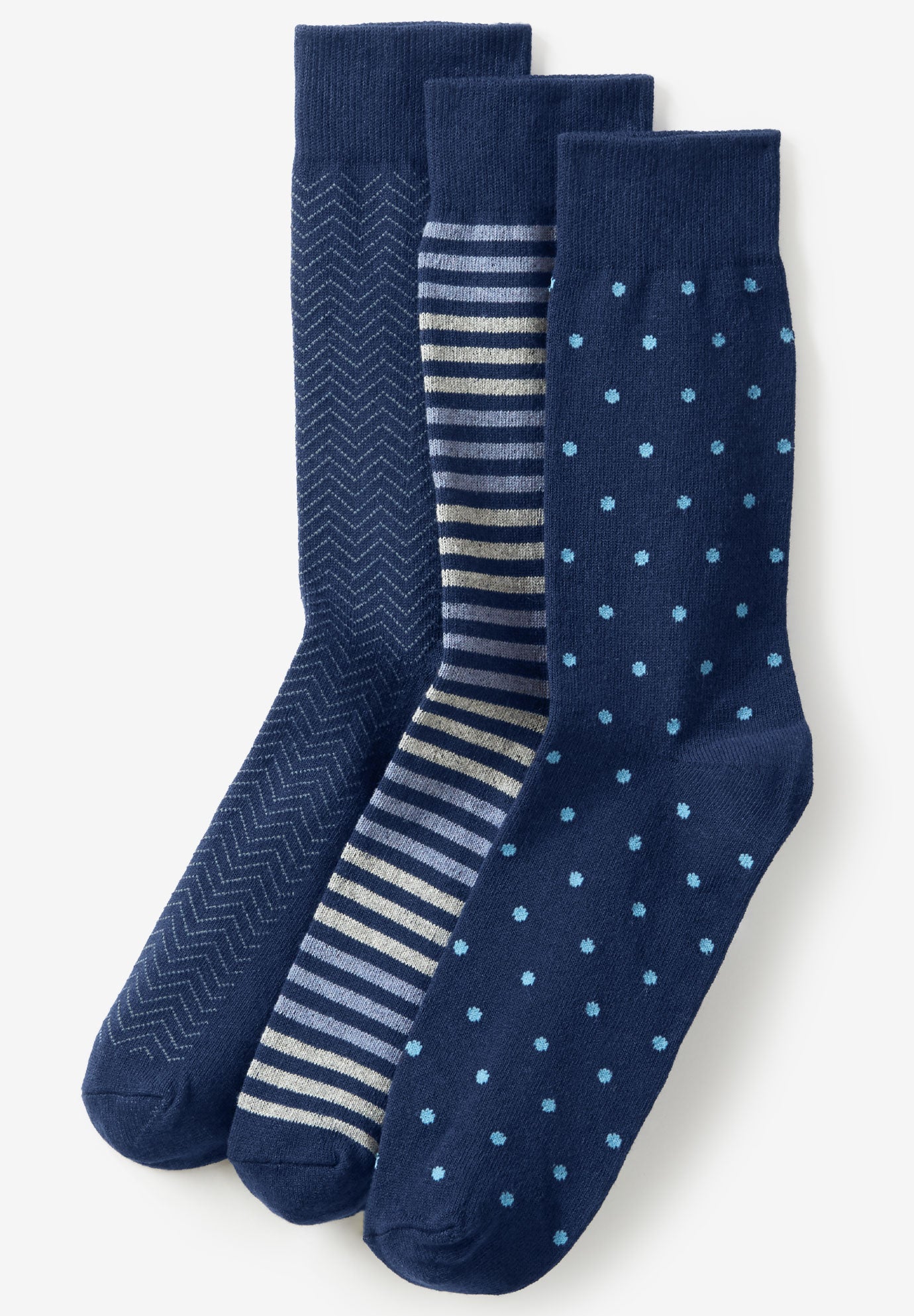 Printed Dress Sock 3Pack Swimsuits For All