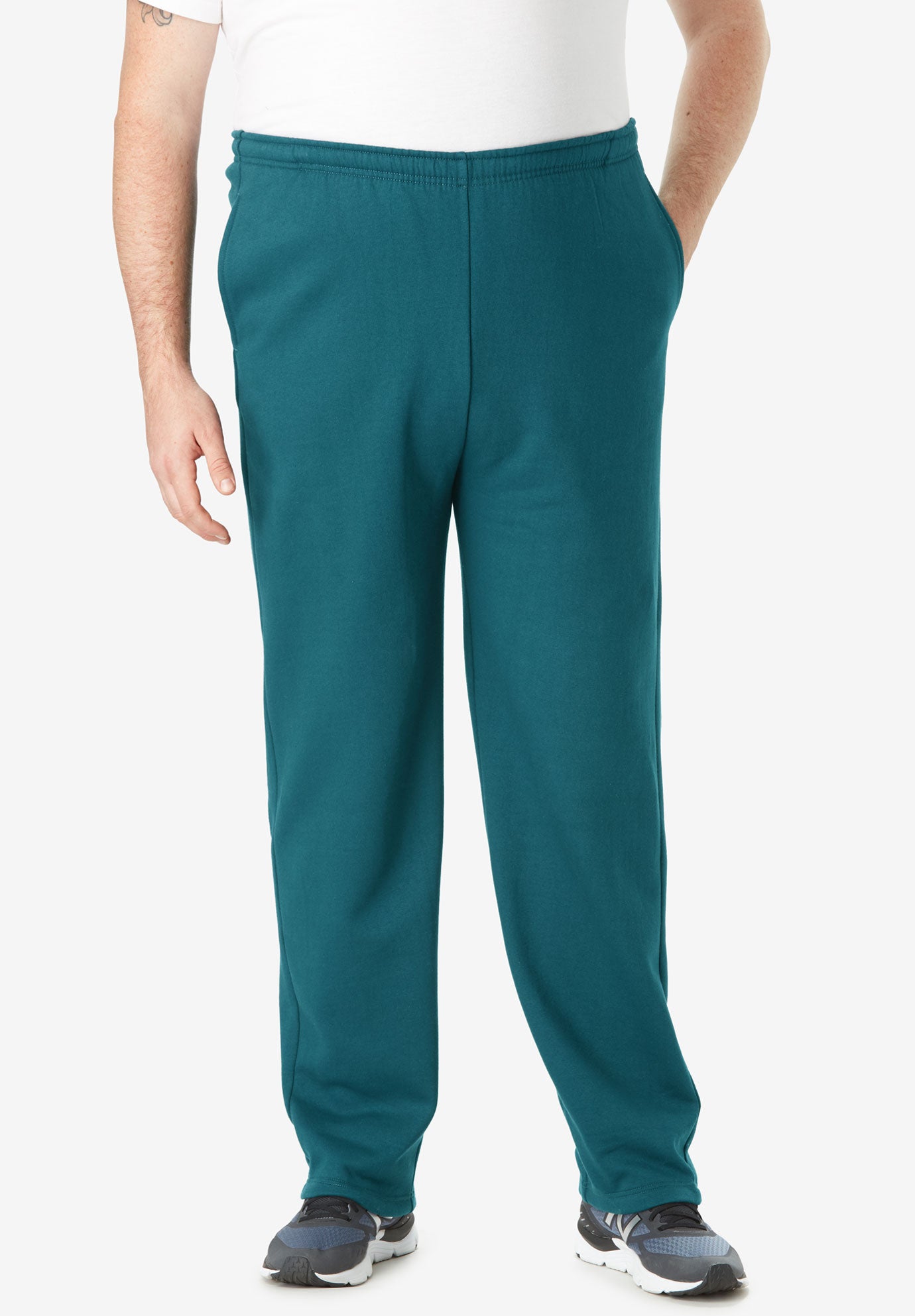 open bottom pants
