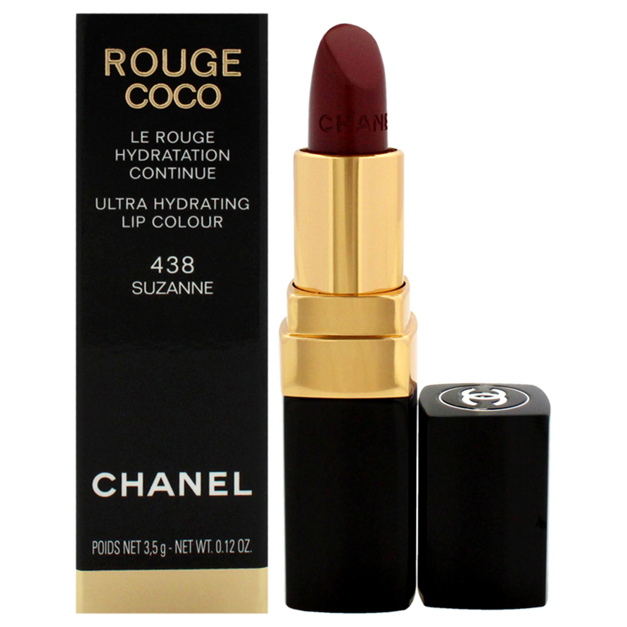 シャネル ルージュ ココ 438 SUZANNE スザンヌ 口紅 Rouge Coco Ultra Hydrating Lip Colour - 438 Suzanne by Chanel for