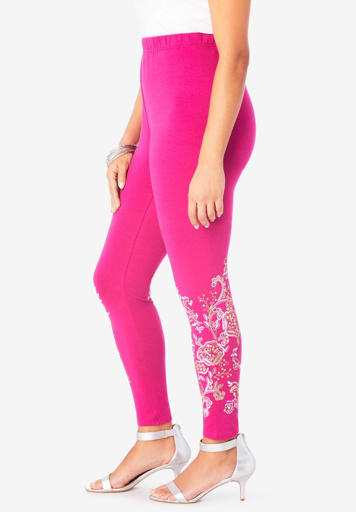 Embellished Legging Swimsuits For All