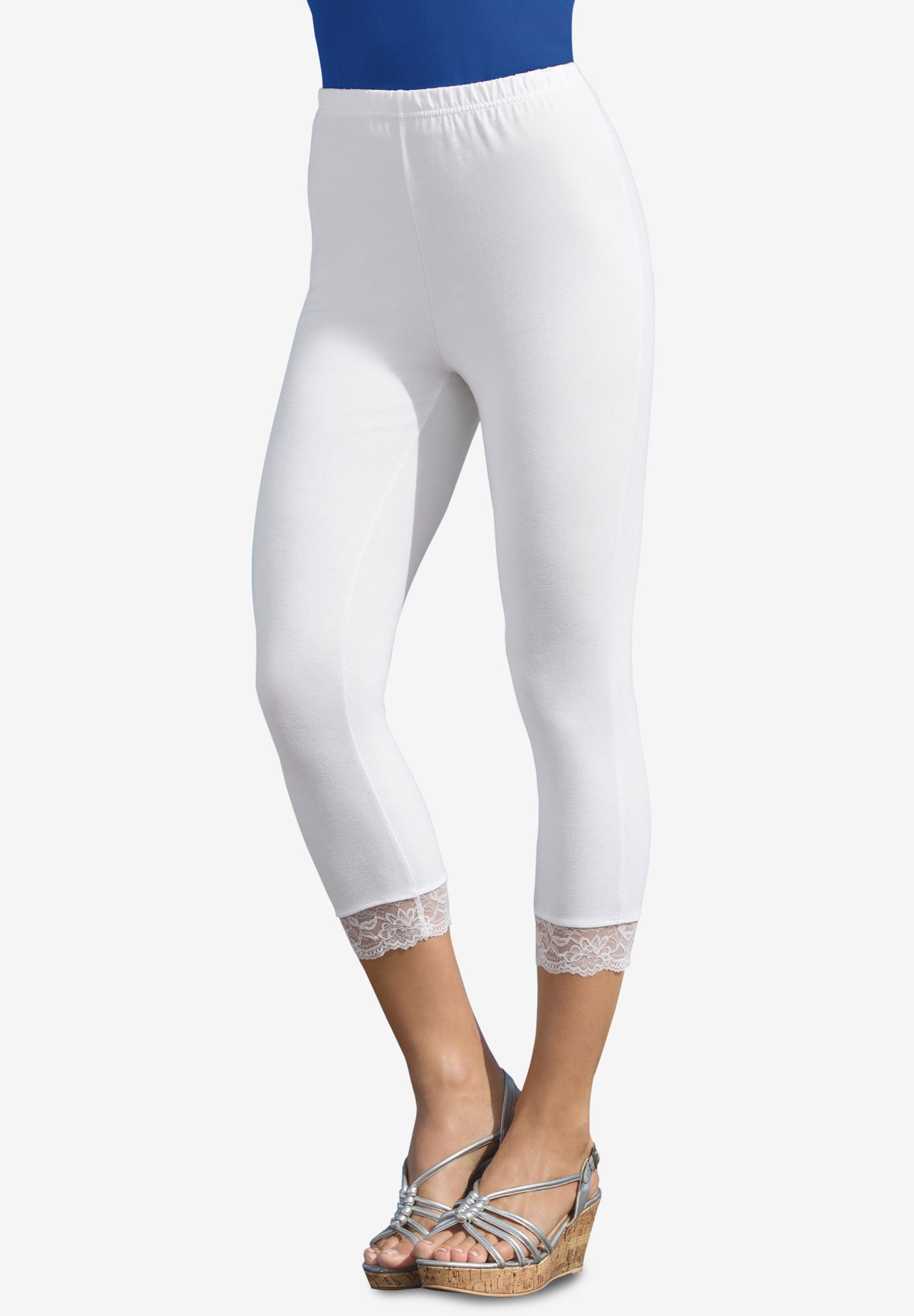 stretch capri leggings