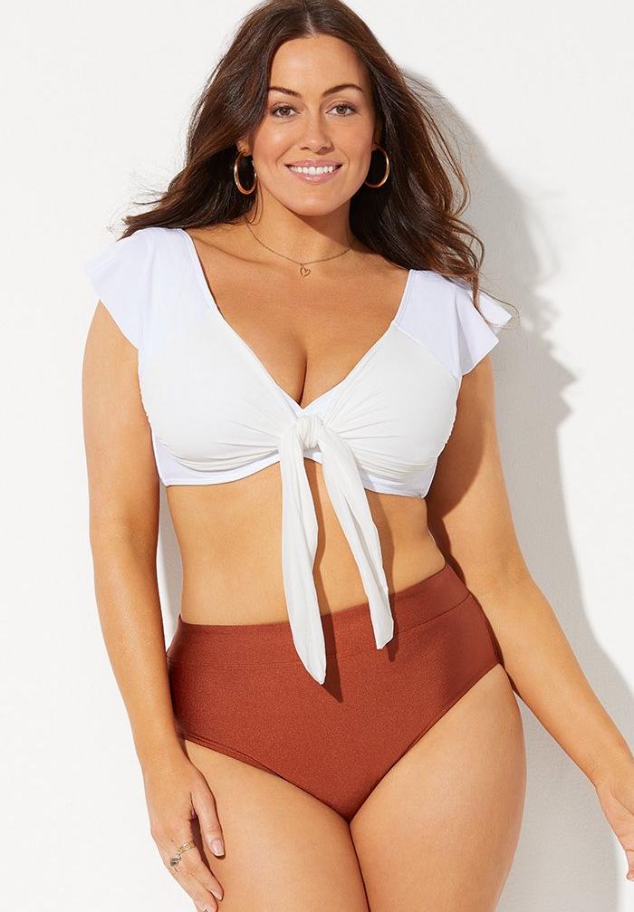 Optimizacija pretraživača salama stane Tie Front Cup Sized Cap Sleeve Underwire Bikini Top | Swimsuits For All Optimizacija pretraživača salama stane Tie Front Cup Sized Cap Sleeve Underwire Bikini Top | Swimsuits For All