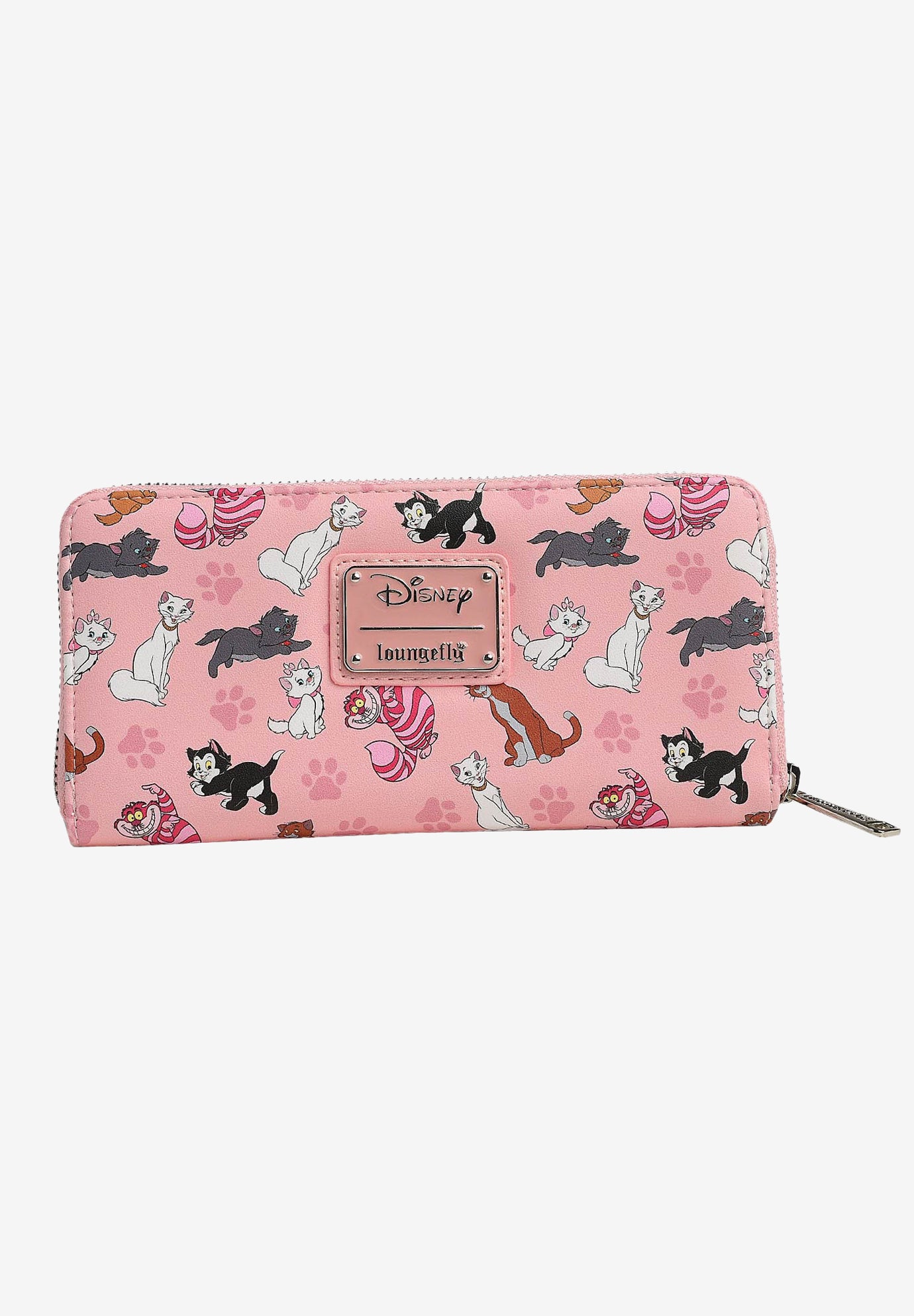 Loungefly x Disney Women s Zip Around Wallet Cats Cheshire Duchess Swimsuits For All