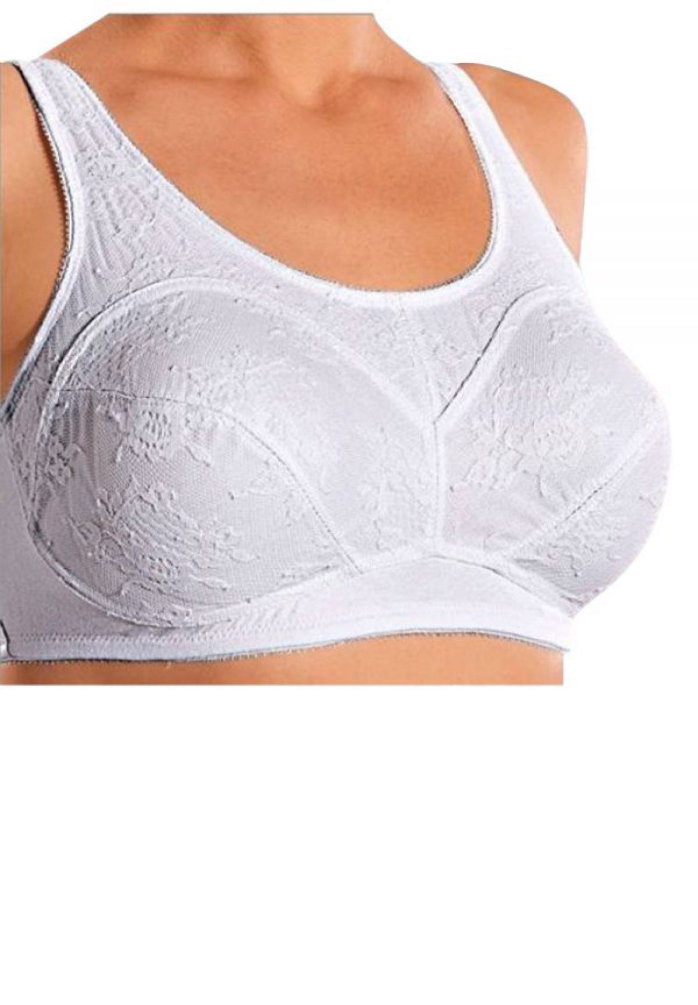 Full Figure Soft Cup Bra With Cotton Lining Swimsuits For All