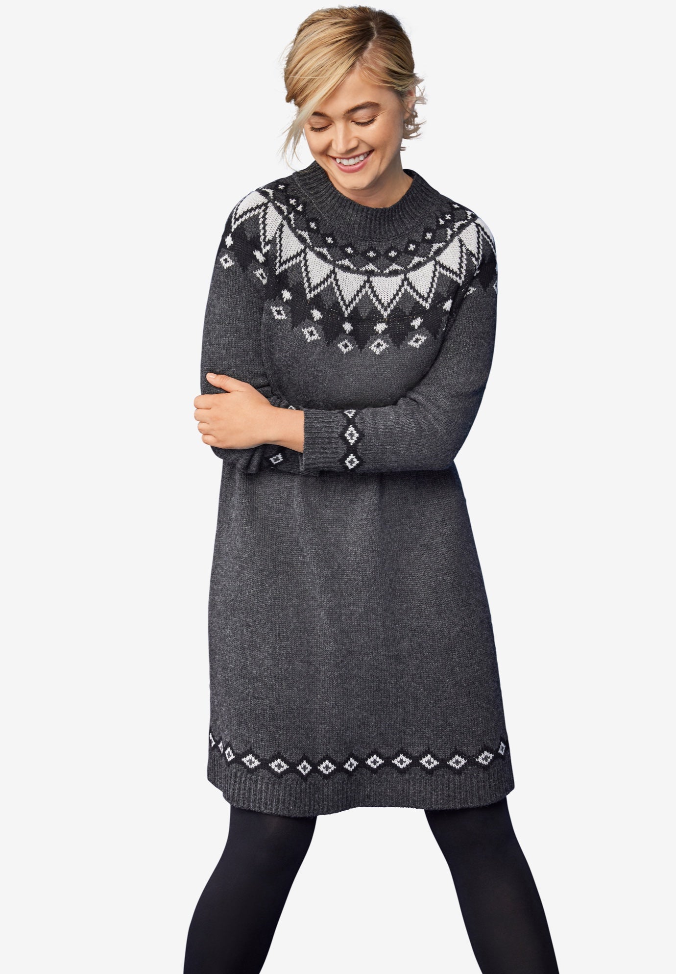 roamans sweater dress