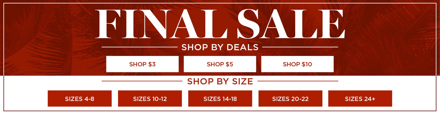 FINAL SALE