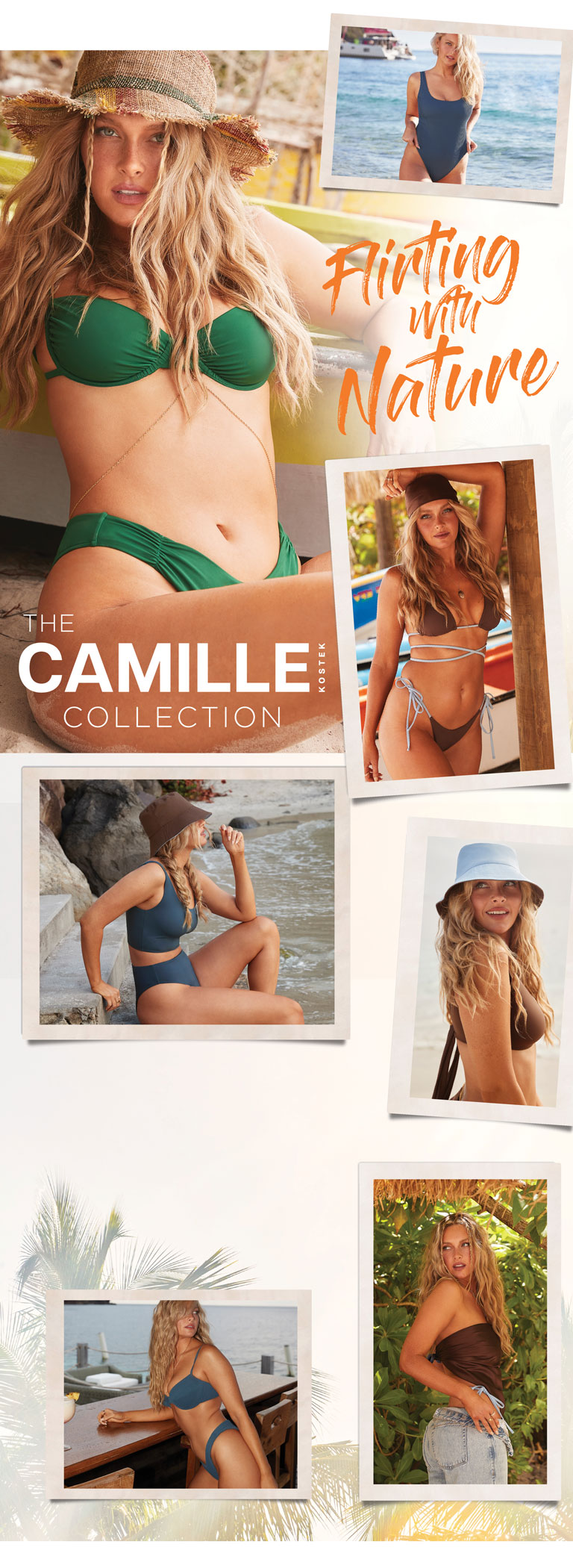 Flirting with Nature - The Camille Kostek Collection