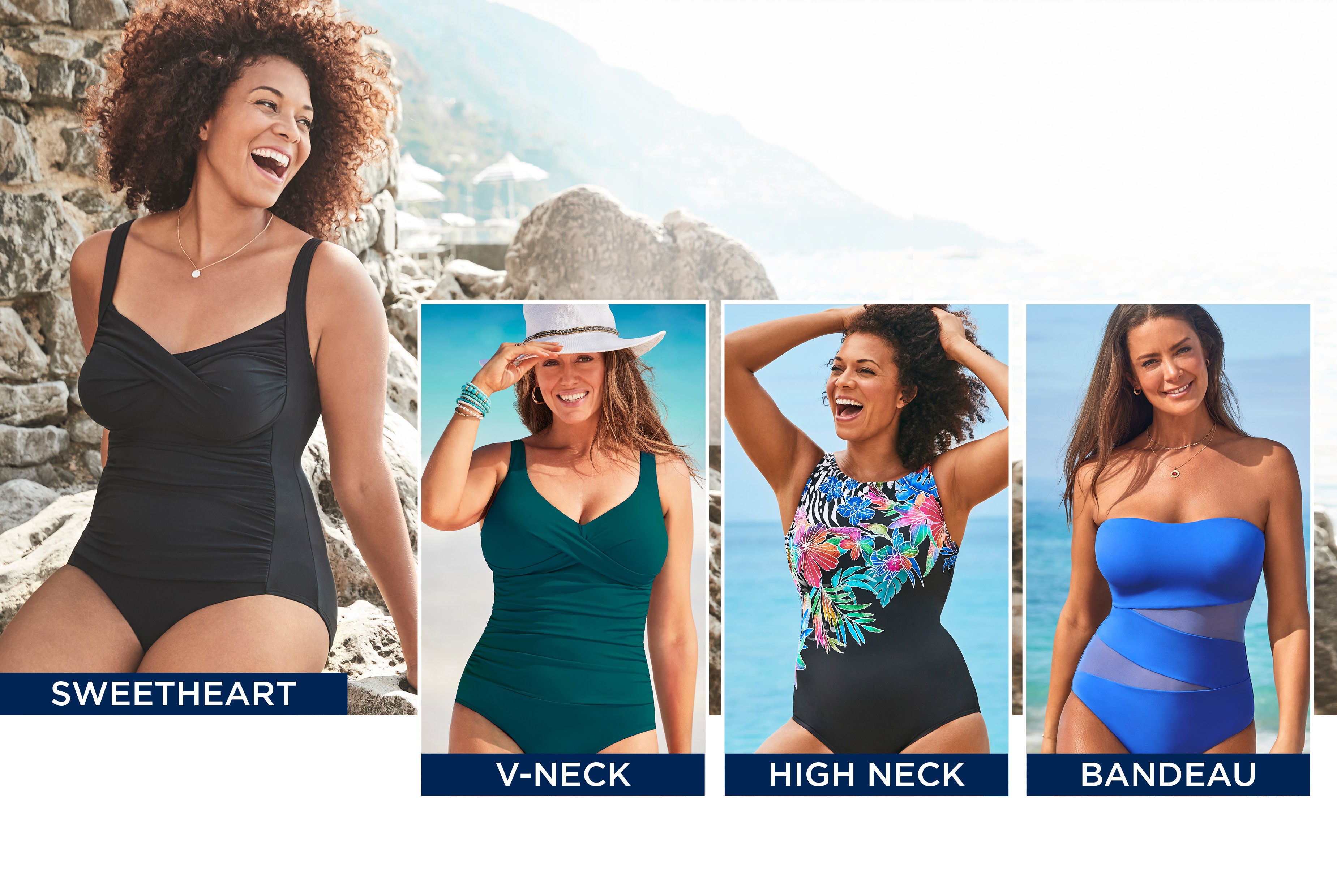 Women's Swimsuits, Swimwear & Bathing Suits Swimsuits For All