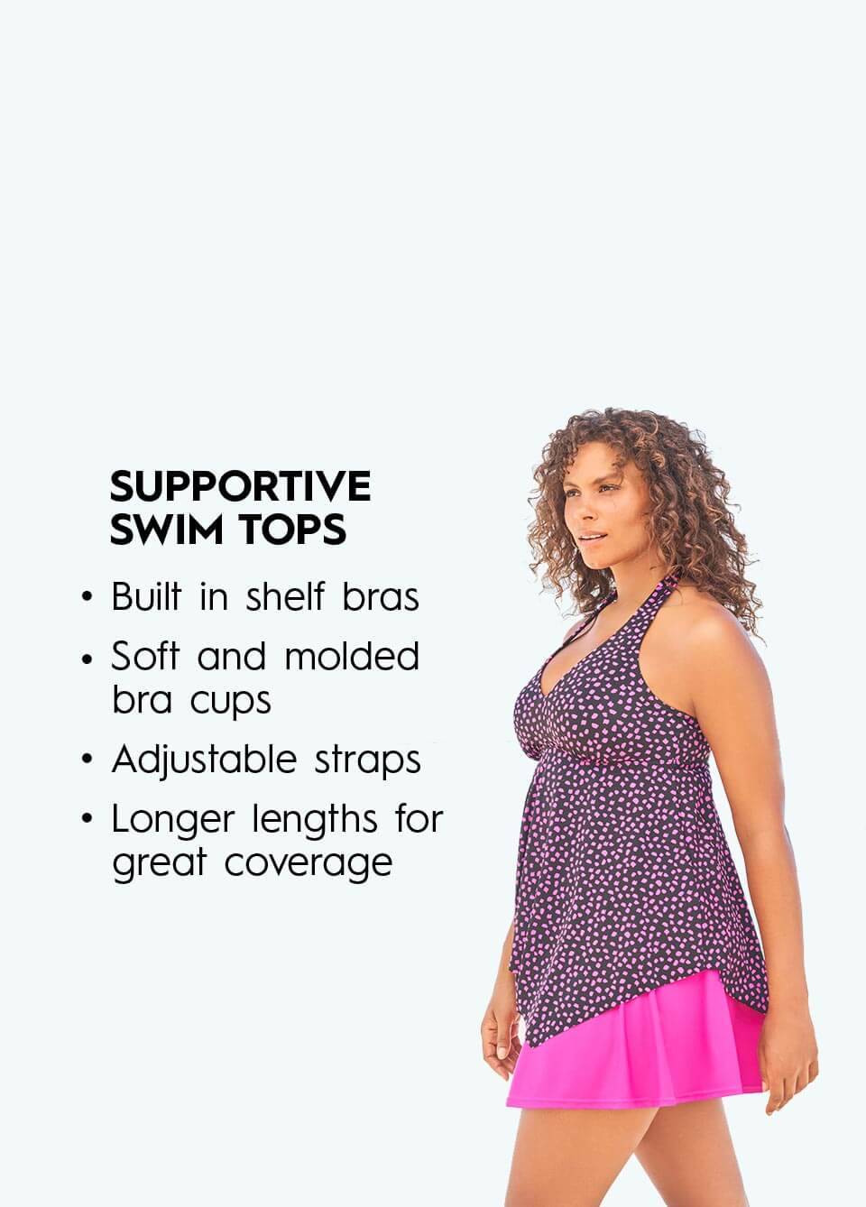 Women's Plus Size Swim Guide Swimsuits For All