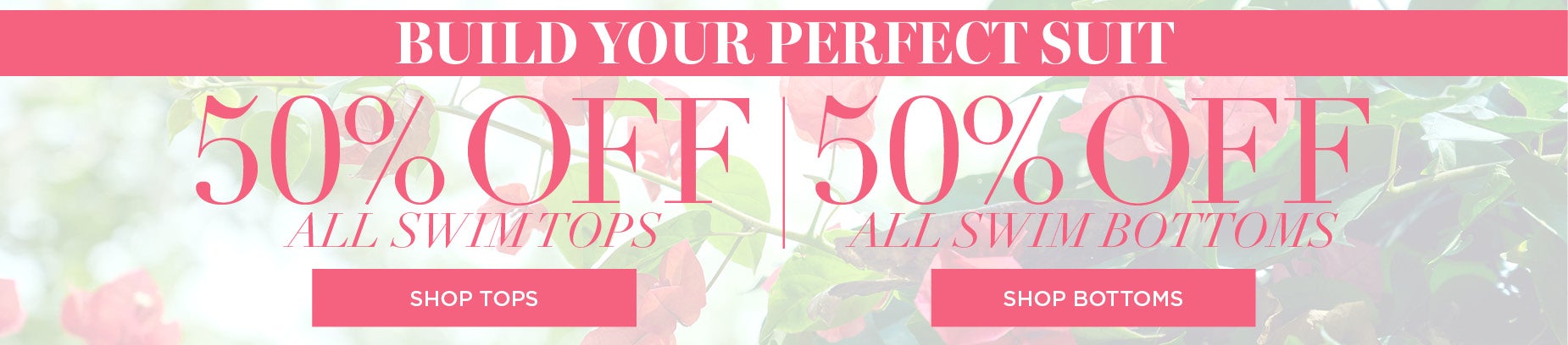 BUILD YOUR PERFECT SUIT