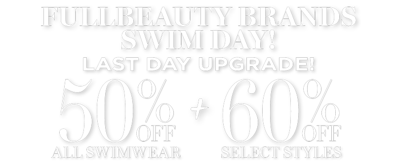 50% OFF ALL SWIMWEAR + 60% OFF SELECT STYLES