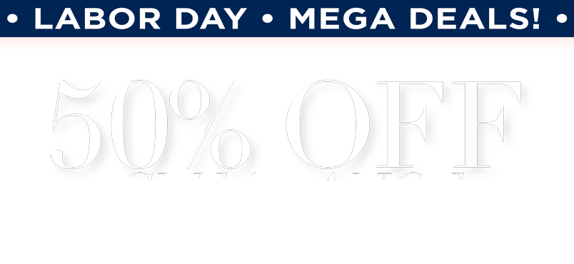 EXTRA 50% OFF CLEARANCE