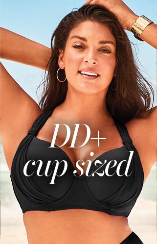 Double D+ and cup sized