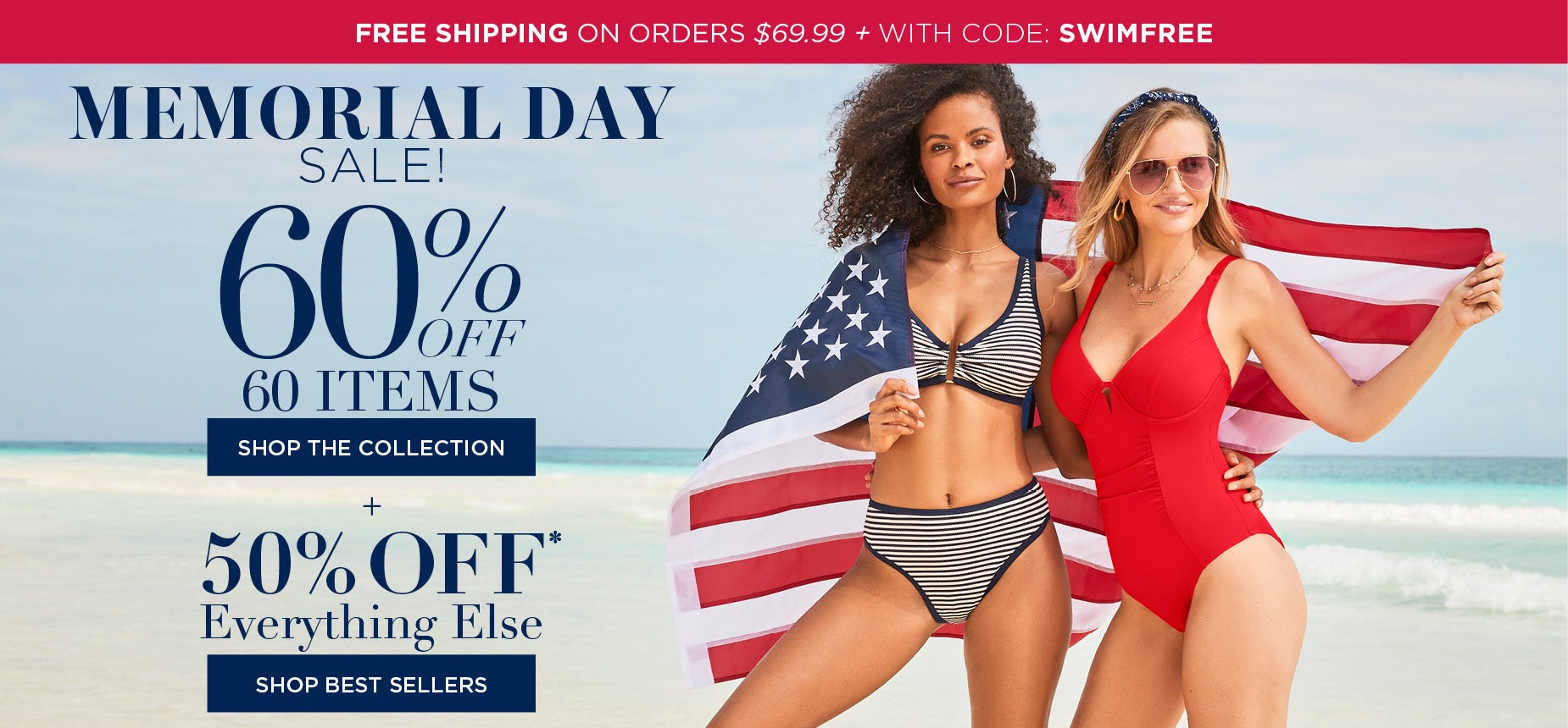MEMORIAL DAY SALE 60% OFF 60 STYLES