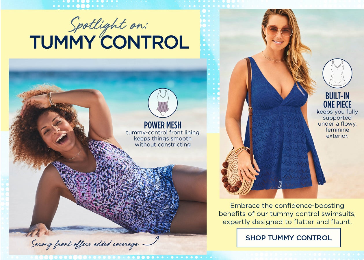 SPOTLIGHT ON TUMMY CONTROL! SHOP NOW