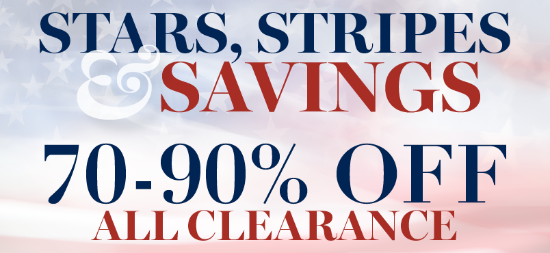 70-90% OFF ALL CLEARANCE