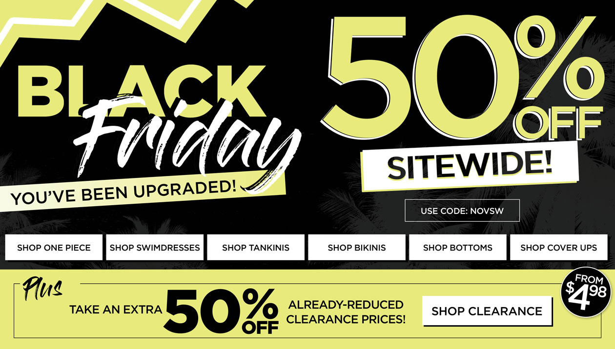 BLACK FRIDAY 50% OFF SITEWIDE - USE CODE: NOVSW