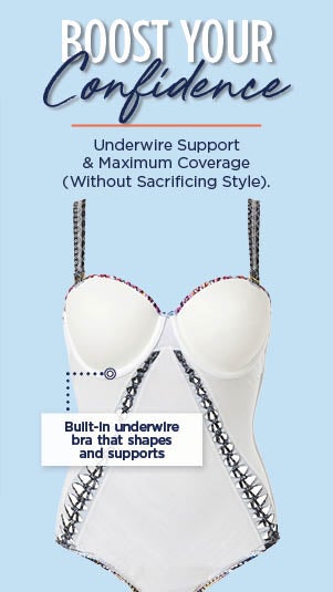 Women's Underwire Swimsuits & Swimwear