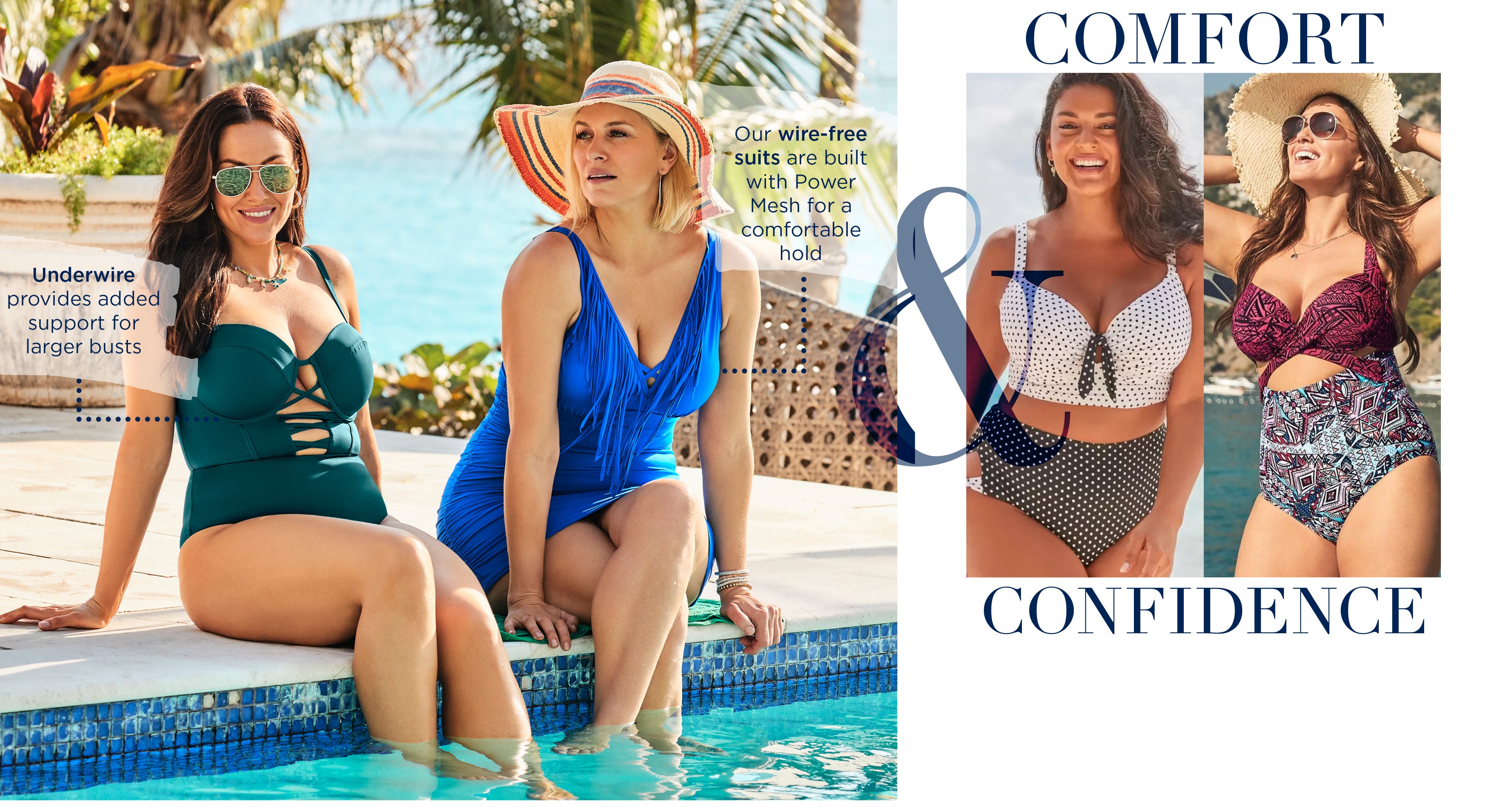 Women's Swimsuits, Swimwear & Bathing Suits | Swimsuits For All
