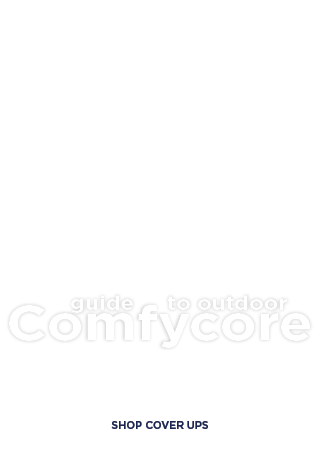 Guide to outdoor Comfycore: We've all been there — the shiver after emerging from the water. No more! Wrap yourself in comfort.