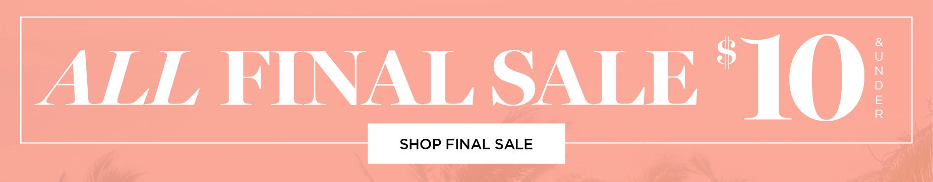 BOGO FREE! Buy any clearance item and get a second one free!