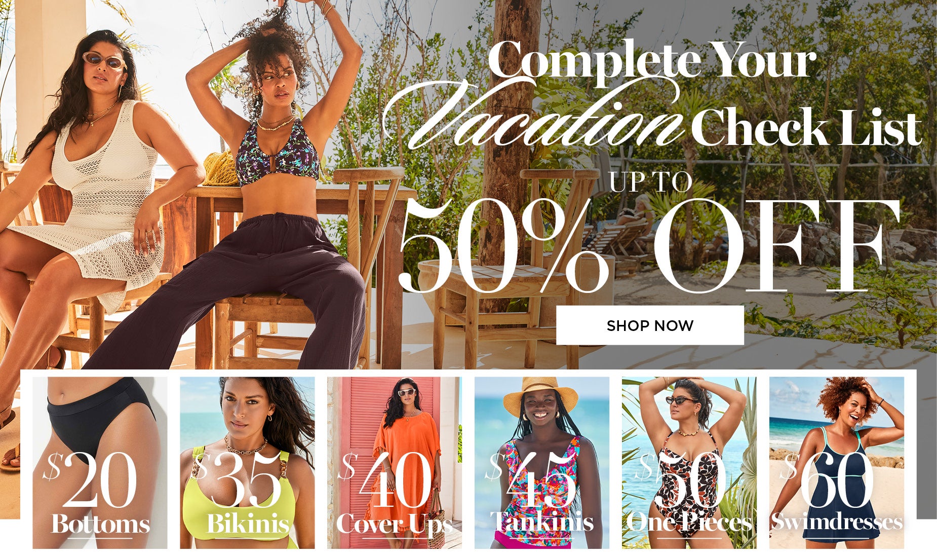 Complete your vacation checklist