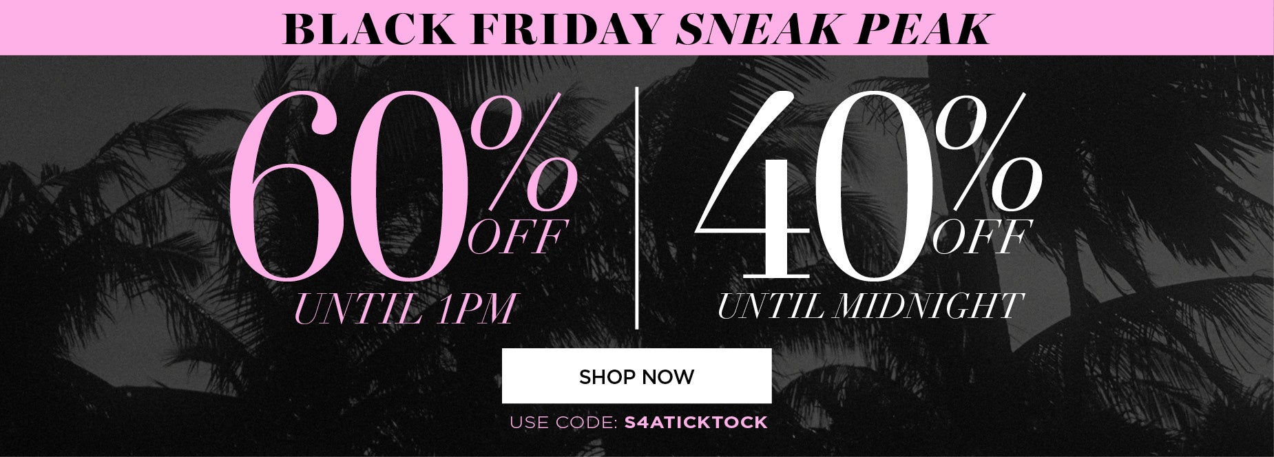 FLASH SALE! 50% OFF SITEWIE. HURRY!