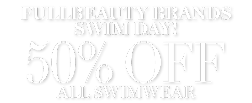 50% OFF ALL SWIMWEAR