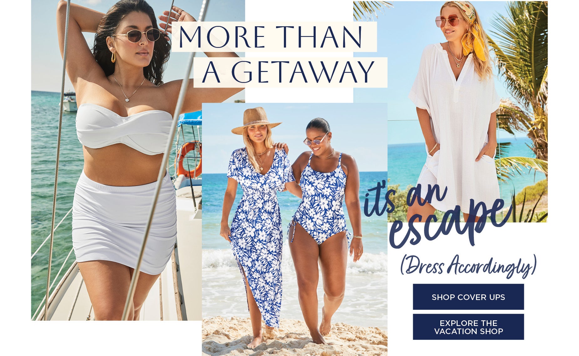 More than a getaway: it's an escape: dress accordingly